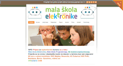 Desktop Screenshot of malaskolaelektronike.com